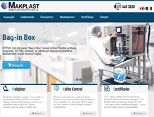 Tablet Screenshot of makplast.com.tr